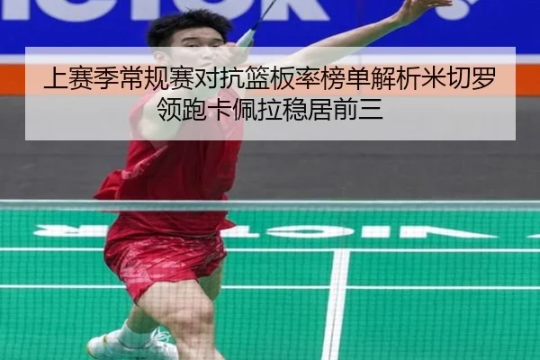 上赛季常规赛对抗篮板率榜单解析米切罗领跑卡佩拉稳居前三
